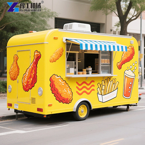 spacious food catering trailer