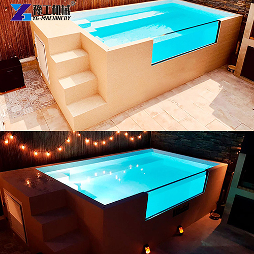 YG shipping container swimming pools for sale