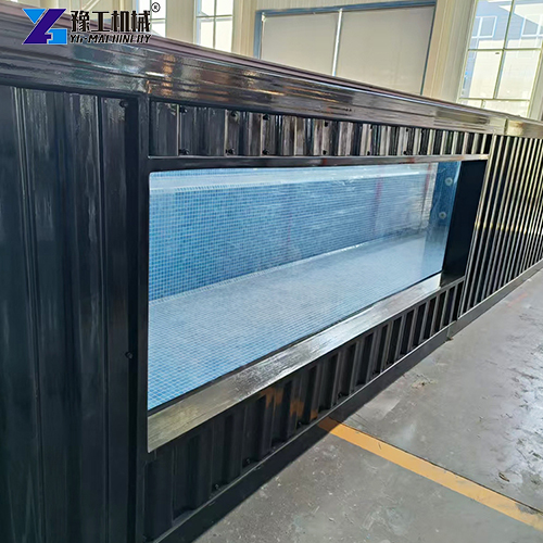 container pool with window in YG