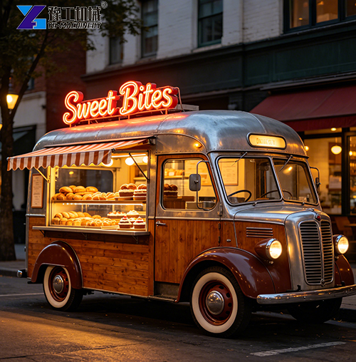 customizable mobile bakery trailer