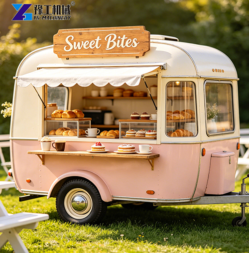 high-quality bakery food trailer