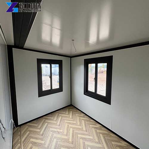 internal decoration of foldable shipping container home