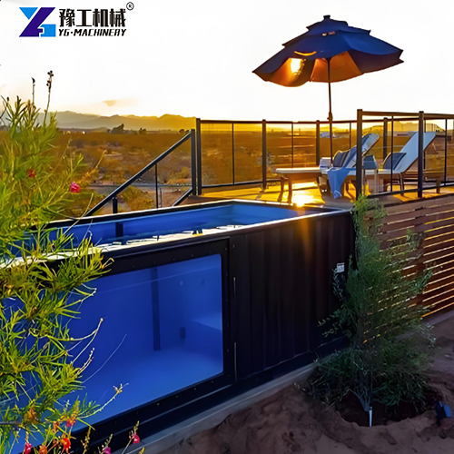 price of shipping container pool