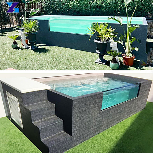 small shipping container pool application