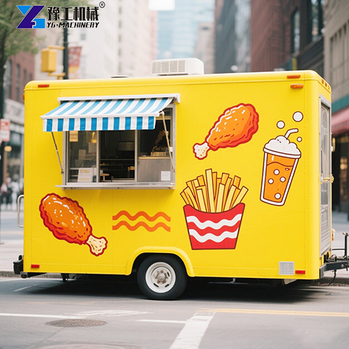square food trailer for sale