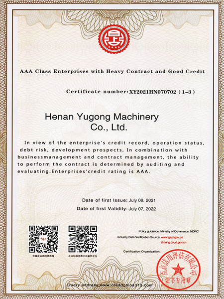 AAA contract abiding & creditworthy enterprise