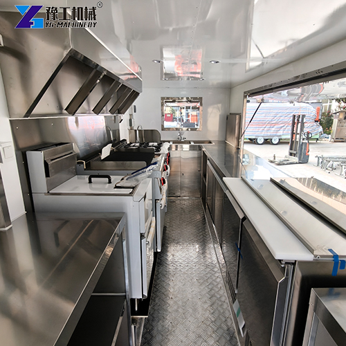 food vending trailer details