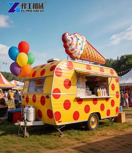 ice cream food trailer from YG