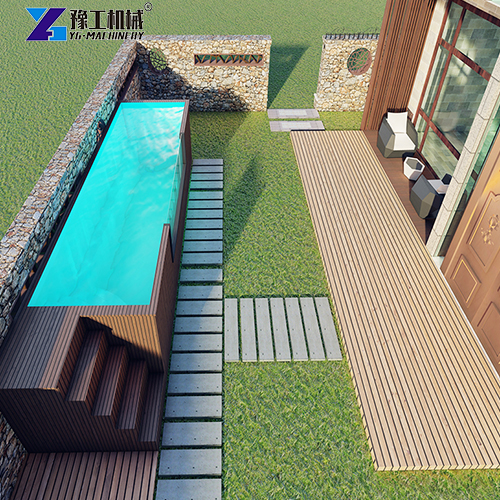 prefab container pool from YG