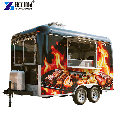 YG barbecue food trailers for sale