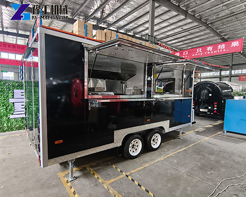 custom made food trailer