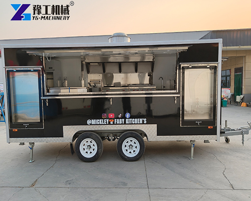customized portable kitchen trailer