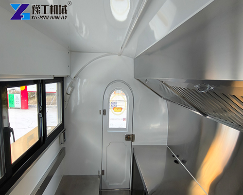 food catering trailer internal layout