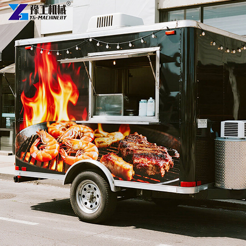 mobile bbq trailer