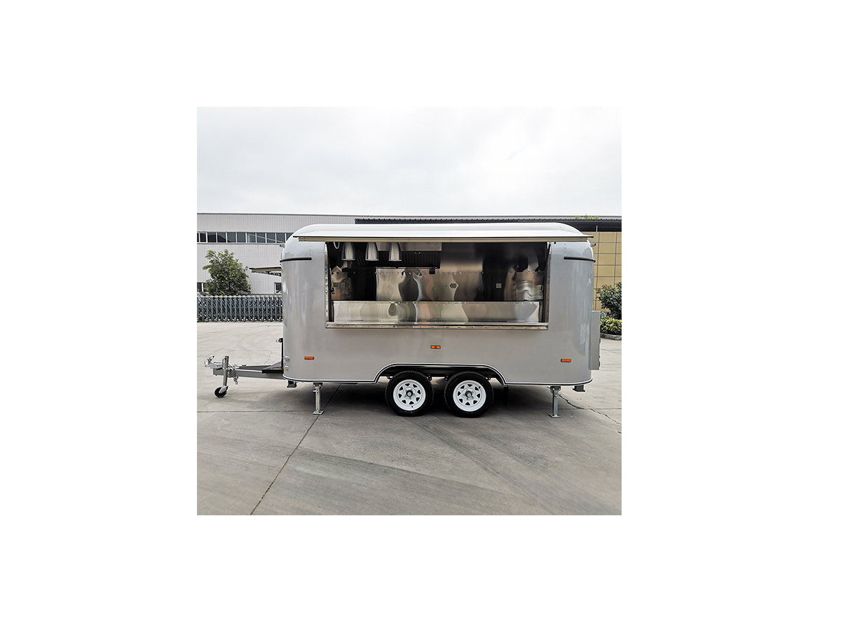 YG Machinery airstream style food trailer