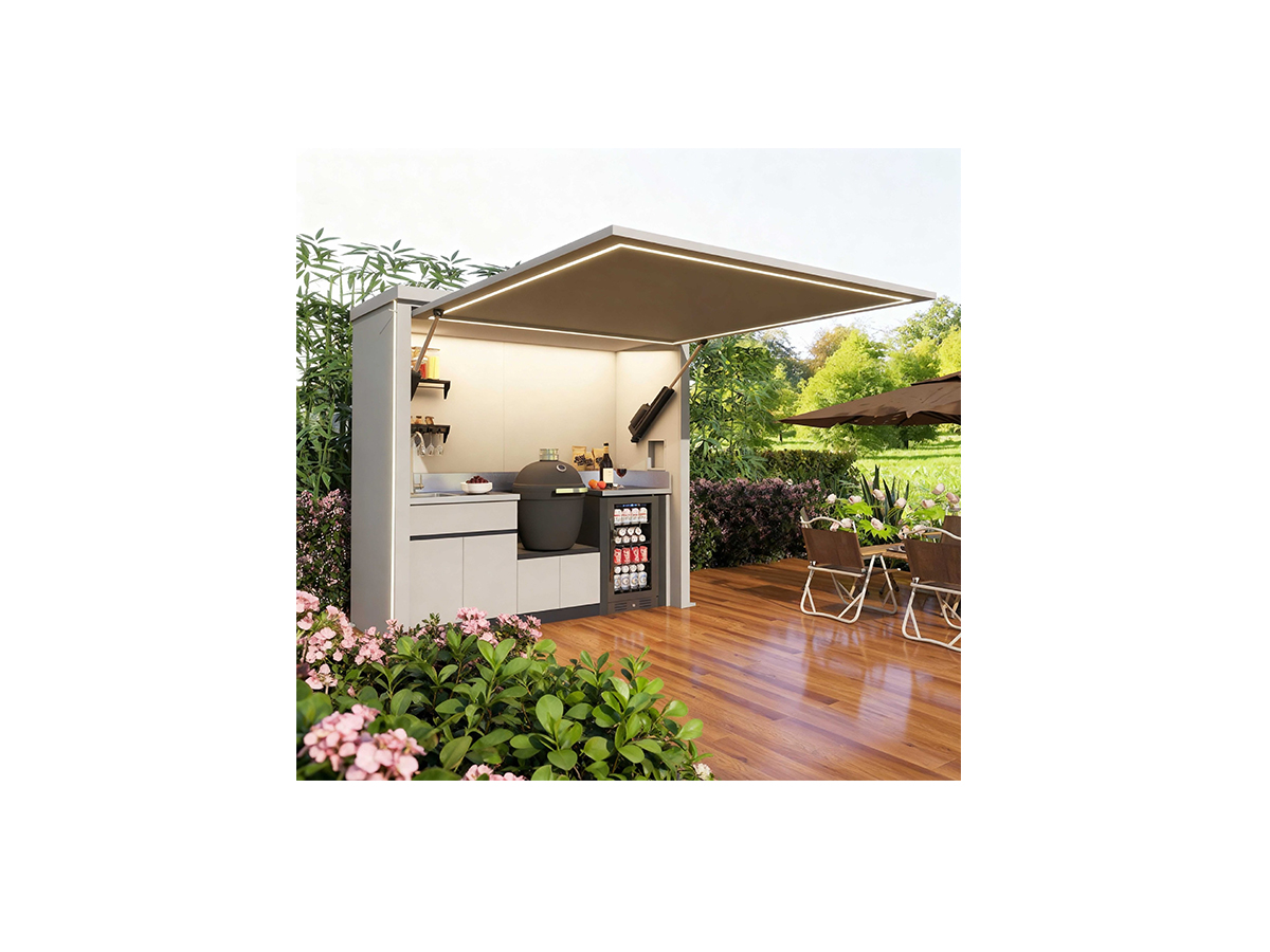 YG Machinery compact outdoor kitchen