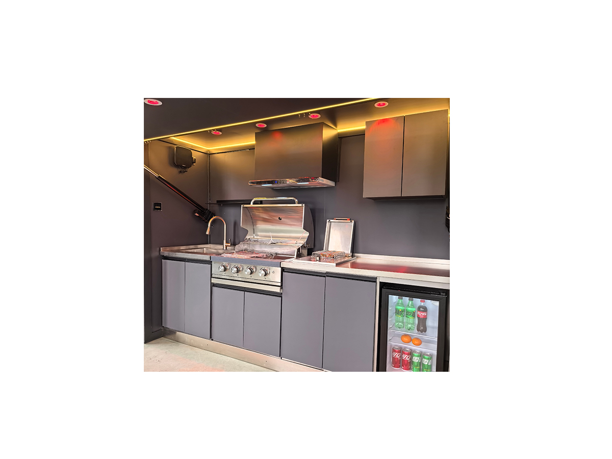 YG Machinery ready made outdoor kitchen