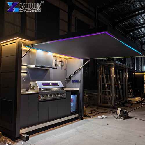 outdoor kitchen bbq island