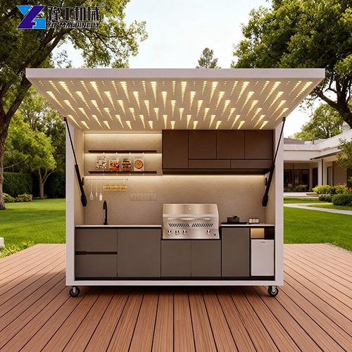 premium outdoor kitchen station