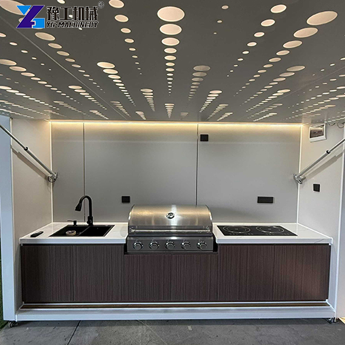 premium ready made outdoor kitchen