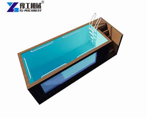 20ft metal container pool