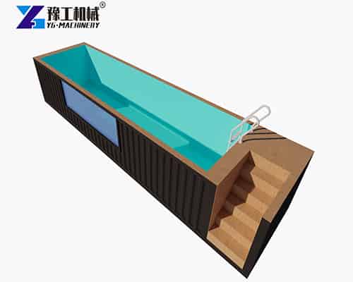 30ft metal container pool