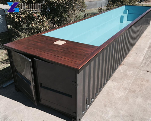 40 foot container swimming pool