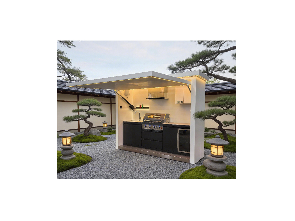 Small Backyard Kitchen