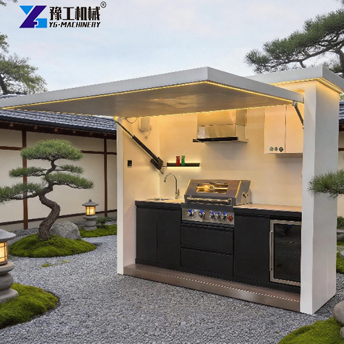 YG outdoor kitchen for small backyard