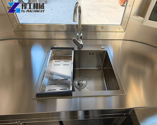 details of mobile vending trailer