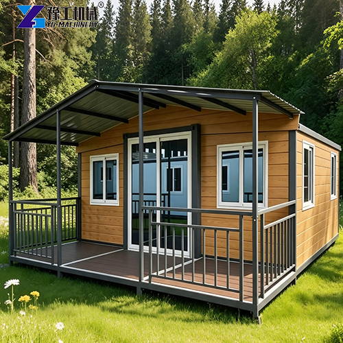 expandable container house in glamping sites