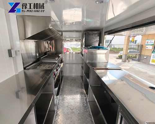 fast food trailer internal layout