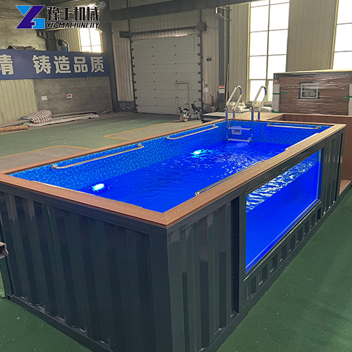 fast install shipping crate pool