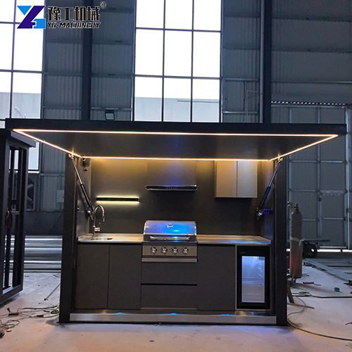outdoor bbq kitchen shelter manufacturer