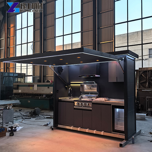 outdoor kitchen for small backyard in YG