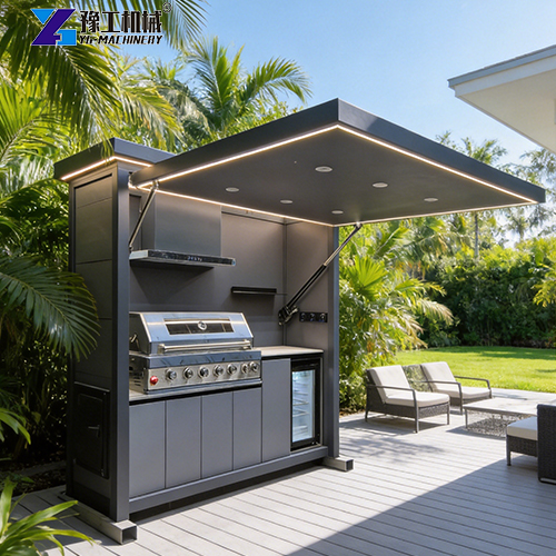 outdoor kitchen for small patio
