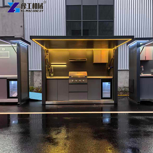 outdoor modern kitchen