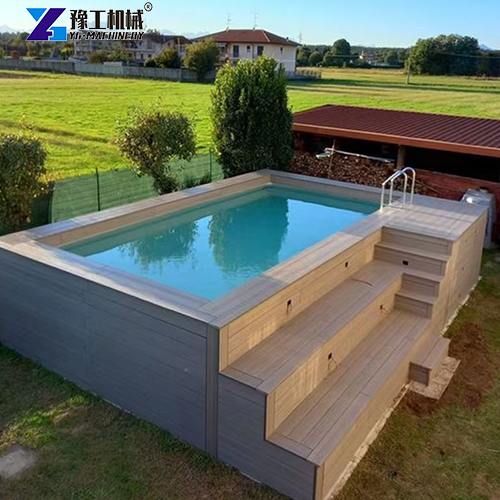 shipping container above ground pool