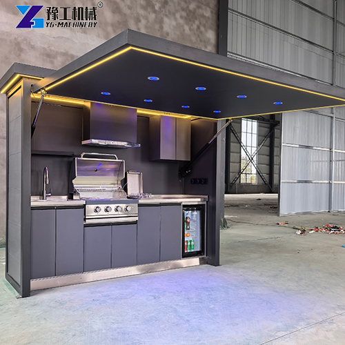 small backyard outdoor kitchen manufacturer