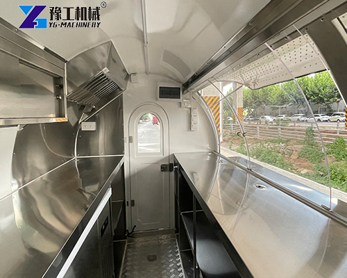 small mobile food trailer internal layout