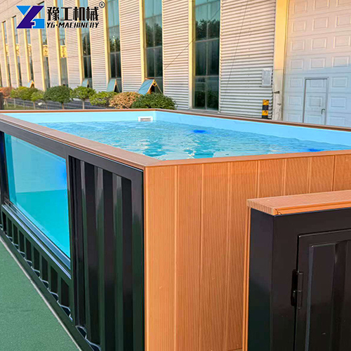 stylish modular container pool