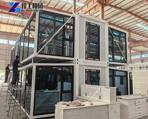 two story prefab expandable house
