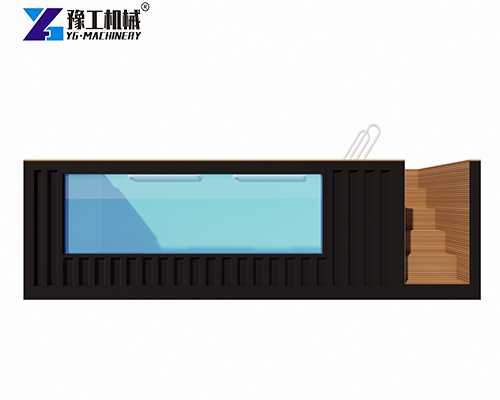 20ft prefab container swimming pool