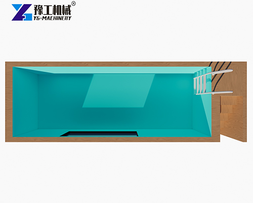 30ft prefab container swimming pool