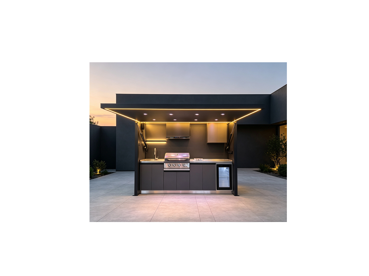 Which is more cost-effective: a ready-made Modular Outdoor Kitchen Set or custom construction?