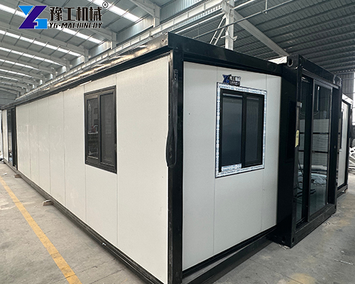 expanding container home in YG factory