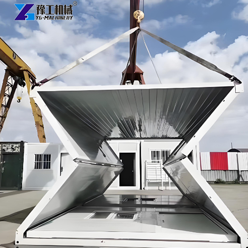 fast install container fold out house