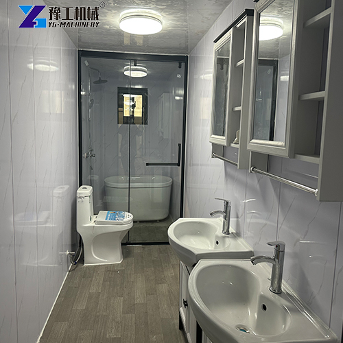 foldable prefab house restroom style one