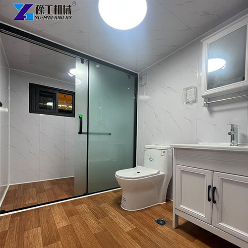 foldable prefab house restroom style two
