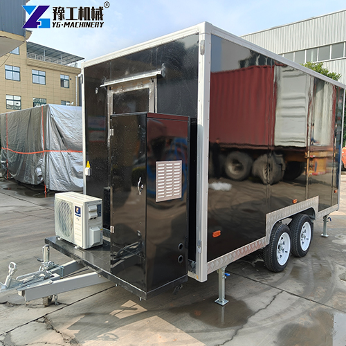 fully equipped food trailer from YG